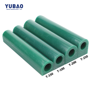 Khắc sáp vòng ống màu xanh lá cây màu xanh vòng ống sáp với lỗ cho vòng, cứng mô hình sáp cho đồ trang sức đúc khuôn Kit - Product Image 3