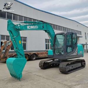 Excavadora de cadenas Kobelco75 usada, 7.3 toneladas, cucharón de 0.4m³, marca original japonesa, excavadora pequeña para construcción, pocas horas, buen estado. - Product Image 4