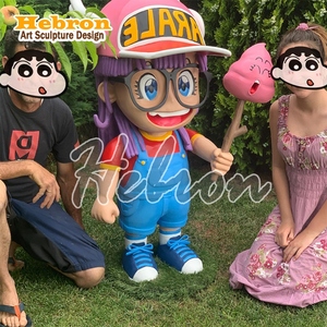 Figura de Anime Japonés Grande en Venta, Figura de Arale de Anime, Escultura de Resina, Estatua de Anime Femenina - Product Image 6