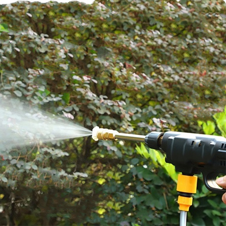 Hot products portable high pressure car washing gun with rechargeable battery cordless