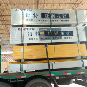 Support de profil de cloison sèche en acier de conception moderne Accessoires de panneau de gypse-goujon en métal/voie/<span class=keywords><strong>Omega</strong></span>/C/U canal de fourrure quille en acier léger - Product Image 5