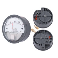 Manomètre différentiel SYJT SY CY 80 mm pour eau (Inwc/Inwg) en acier inoxydable -60~3000 Pa, pour usage industriel hydraulique, précision 2,0 %