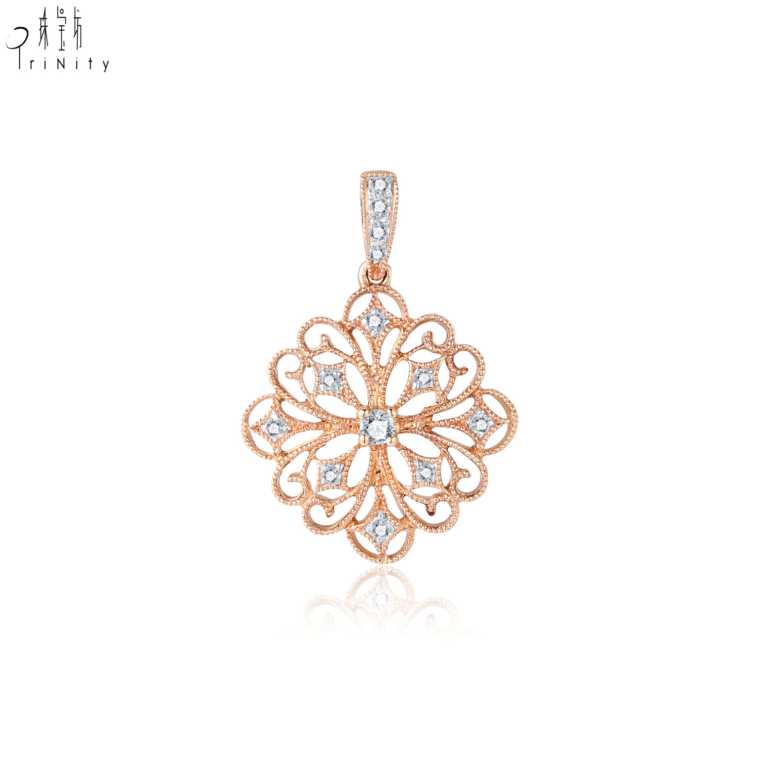 18K Rose Gold