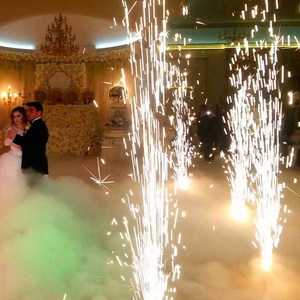 웨딩 무대 이벤트를 위한 750W 무선 DMX 컨트롤 불꽃 분수 콜드 스파크 머신 - Product Image 4