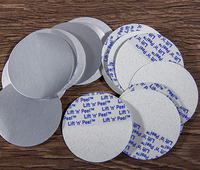 Joint en plastique rond à induction électromagnétique Joint de papier d'aluminium pour bouteilles Bouchon à vis Emballage pour cosmétiques