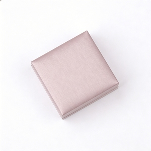 Pendant Necklace Box Luxury Custom Lid and Base PU Leather Jewelry Gift Box Velvet Insert Custom Logo for High-End Jewelry Brand - Product Image 4