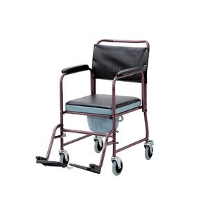 Silla de Ruedas con Inodoro Kaiyang KY691, Reposapiés y Reposabrazos Desmontables, Acero con Recubrimiento en Polvo - Product Image 1