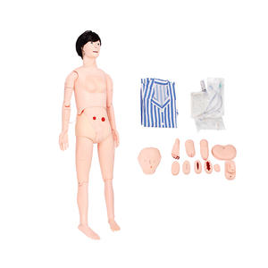 Maniquí de Entrenamiento de Enfermería Femenino de PVC con Funciones Completas DARHMMY - Simulador Profesional para el Desarrollo de Habilidades de Enfermería Modelo BOU/H125 - Product Image 1