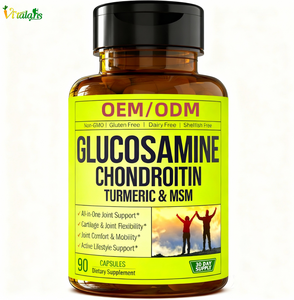 Oem glucosamine chondroitin כמוסות <span class=keywords><strong>MSM</strong></span> תוספת תמיכה משותפת לנשים וגברים עם גלוקוזאמין סולפט, chondroitin ו <span class=keywords><strong>msm</strong></span> - Product Image 1