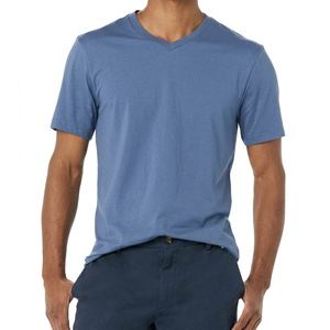 เสื้อยืดคอกลมผู้ชายแบบเรียบ โลโก้สั่งทำได้ เนื้อผ้าระบายอากาศดี เสื้อผ้าฤดูร้อน แขนสั้น สวมใส่สบาย - Product Image 1