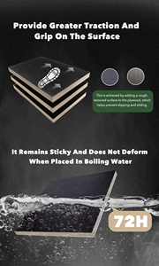 All'ingrosso 18mm <span class=keywords><strong>pellicola</strong></span> rivestita in compensato antiscivolo fenolico nucleo di legno duro 1220*2440mm marino impermeabile per la costruzione navale/ponteggio - Product Image 6