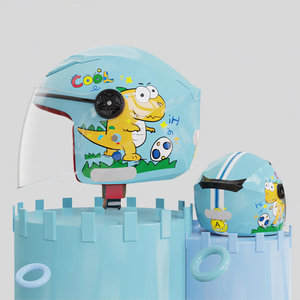 <span class=keywords><strong>Casque</strong></span> de moto électrique mignon pour enfants, été, quatre saisons, bébé, dessin animé, demi-<span class=keywords><strong>casque</strong></span>, <span class=keywords><strong>casque</strong></span> rigide - Product Image 4