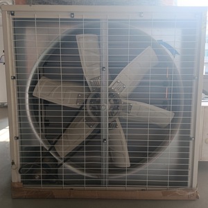 Ventilador Axial de 48 Pulgadas, de Lámina Galvanizada, Montado en Pared, Eléctrico, Industrial, de Alto Volumen de Ventilación y Refrigeración - Product Image 1