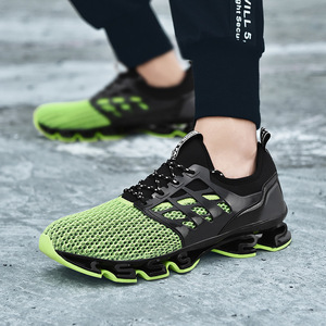 Zapatos de Malla Acolchados con Cordones, Transpirables, Cómodos y a la Moda, Estilo Blade Warrior, Zapatos Casuales Versátiles para Hombre para Todas las Temporadas - Product Image 6