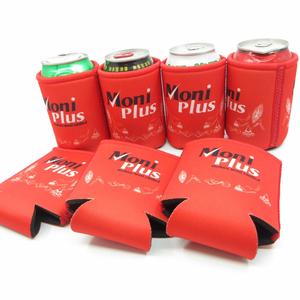 Custom 5mm Neoprene <b>Collapsible</b> Sublimation Beer Can Cooler Sleeve Insulated Stubby Holder COOZIES S Folding Cooler Bags - Product Image 5