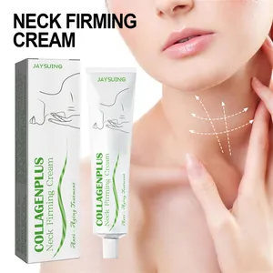 Jaysuing collagen plus anti aging neck firming cream fat accumulation neck line removing moisturizing lifting neck cream