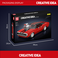Mould King 10112 Voiture de sport, modèle de voiture jouet, blocs de construction, jouets éducatifs MOC, puzzle, ensemble de briques à petites particules pour