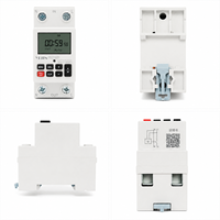 Minuteur numérique programmable hebdomadaire YIJIN AC 220V 63A avec couvercle transparent, en polycarbonate, minuterie de 1 seconde, certifié CE