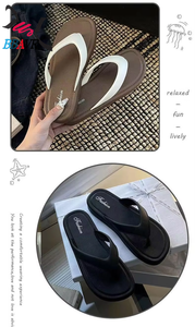 Chanclas de Mujer con Suela de Goma a Bajo Precio, Chanclas de Verano con Suela Suave, Sandalias de Moda para Exteriores, Chanclas de Verano para Mujer - Product Image 5