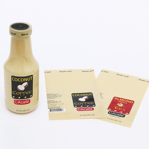 Custom Shrink Sleeves Label Shrink Wrap Label For Beverage Juice Bottle