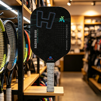 Pala de Pickleball de Fibra de Carbono T300 de Alto Control, Superficie Texturizada Prensada en Frío, 16 mm, para Entrenamiento y Entretenimiento de Jugadores Intermedios