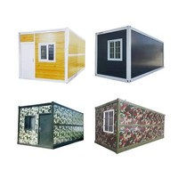 Module résidentiel pliable en acier à panneaux sandwich, extensible, fabriqué par un fabricant de vente directe, personnalisable pour l'exportation
