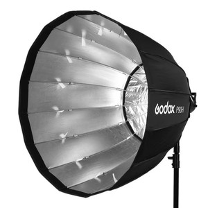 Godox P90H Softbox Parabólico Profundo de 90 cm, <span class=keywords><strong>Reflector</strong></span> Difusor, Caja de Luz de Estudio (Negro) - Product Image 4