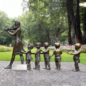 Estatuas <span class=keywords><strong>de</strong></span> bronce antiguo <span class=keywords><strong>de</strong></span> tamaño real para profesores y niños, modelos <span class=keywords><strong>de</strong></span> Metal impresos personalizados para decoración escolar, figuras <span class=keywords><strong>de</strong></span> Latón chapado pulido - Product Image 1