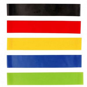 사용자 정의 로고 색상 고무 TPe 라텍스 루프 밴드 체육관 피트니스 저항 밴드 세트 운동 탄성 스트레치 미니 루프 밴드 - Product Image 3