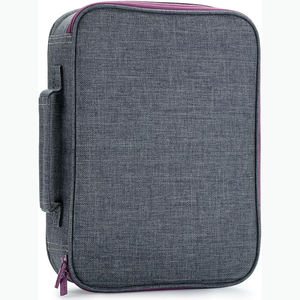 Muestra gratis, regalo de Navidad personalizado para mujer, funda de la Biblia, bolsa de estudio de lona, bolsa de la Biblia para niños, Funda personalizada con asa y cremallera - Product Image 3