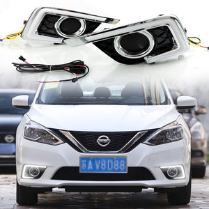 Nissan Sylphy <b>LED</b> Daytime <b>Running</b> <b>Lights</b> C-Type Tri-Color Flowing 2016-2024 Pair - Product Image 1