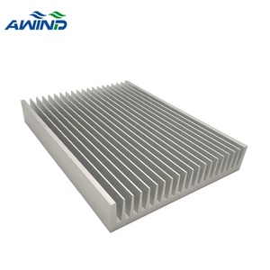 8mm dicke Lamellen Kühlkörper aus extrudiertem Aluminium 186x100x12mm Regler Kühlkörper Aluminium platte für <span class=keywords><strong>Quantum</strong></span> Board Bar 125Watt - Product Image 1