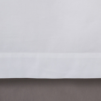 Parure de lit de luxe pour hôtel, ensemble de draps et housse de couette en coton blanc 100% pour lits Queen et King Size, vente en gros