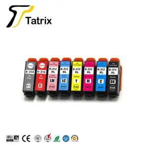 Tatrix 312XL T312XL T312 314XL T314XL T314エプソンXP-8500 XP-15000用プレミアムカラー互換プリンターインクカートリッジ