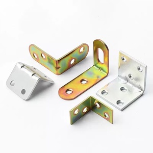 Support d'<span class=keywords><strong>angle</strong></span> en métal pour meubles de salon/chambre, idéal pour les coins de placards de <span class=keywords><strong>cuisine</strong></span>, fixation sur bois - Product Image 5