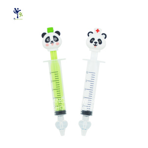 <span class=keywords><strong>Seringue</strong></span> nasale sans BPA, design exclusif Panda, conforme aux normes CE européennes, 10 ml, irrigateur nasal pour bébé en silicone souple - Product Image 1