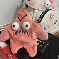 Drôle Patrick Star Glitter Peluche Poupée Mignon Super Doux En Peluche Pendentif Jouet pour Soulagement Du Stress Jouets pour Enfants