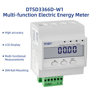 Medidor eléctrico digital trifásico YADA, Modbus RS485, LCD, montaje en riel Din para centros de datos - Product Image 3