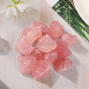 Commercio all'ingrosso naturale di quarzo rosa ametista Semi prezioso taglio grezzo Mix di <span class=keywords><strong>pietra</strong></span> grezza per gioielli - Product Image 5