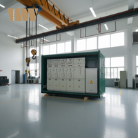 Unidad de Anillo Aislada por Gas SF6 (RMU) de 12kV 630A IP67, Aparamenta de 3 Fases con Revestimiento Metálico para Distribución de Energía