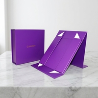 Nouvelle tendance : boîte cadeau rigide en papier avec impression de logo personnalisé, boîte d'emballage avec couvercle supérieur et inférieur
