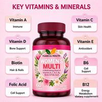 Bonbons gélifiés multivitaminés OEM, saveurs de fruits assorties, complexe vitaminique à mâcher, en forme d'ours en gélatine