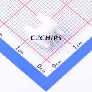 HC-HY-3AW Wire-to-Board Pin Header Bent Lead Through Hole,P=2mm Connector 1x3P 2mm Right Angle Insert HY - Product Image 2