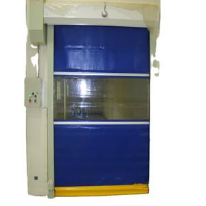 Puerta enrollable automática <span class=keywords><strong>de</strong></span> alta velocidad <span class=keywords><strong>de</strong></span> Pvc para lavado <span class=keywords><strong>de</strong></span> coches al aire libre <span class=keywords><strong>de</strong></span> movimiento rápido - Product Image 6