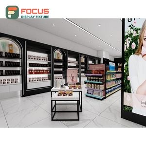 Meuble de Présentation en Verre Trempé pour Boutique de Cosmétiques – Design Amélioré – Fournisseur pour Magasins de Cosmétiques - Product Image 2