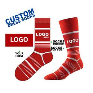 Оптовая продажа, мужские однотонные вязаные носки из бамбукового волокна - Product Image 2