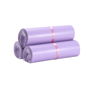 Bolsas de Envío de Plástico Polietileno de Alta Calidad con Logotipo Personalizado, Color Morado Claro, Bolsas de Correo, Bolsas de Mensajería, Bolsas de Embalaje Impresas - Product Image 1