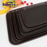 Plateau rectangulaire antidérapant, livraison gratuite
