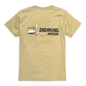 Camiseta de manga corta para hombre y mujer con estampado de Sneaking Mission y diseño de gato silencioso - Product Image 1