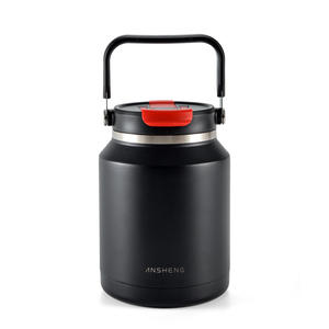 Growler à bière en acier inoxydable, carafe isolée pour l'eau et le lait, <span class=keywords><strong>1L</strong></span>, grande capacité, <span class=keywords><strong>bouteille</strong></span> d'eau - Product Image 2